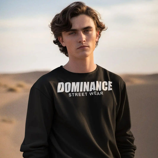 Mens Black Crewnecks